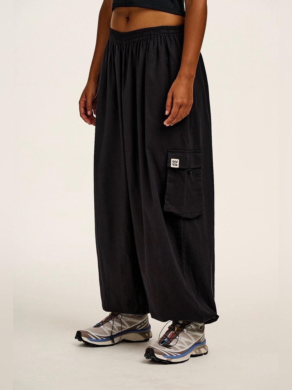 Lucy & Yak Rumi brushed cotton trousers